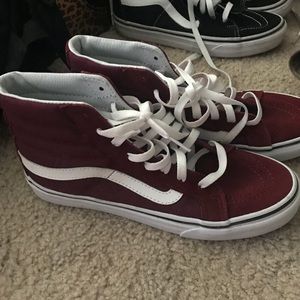 Skate high vans size 7